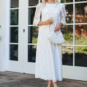 NWT Tuckernuck Lace Maxi Dress